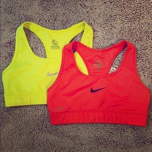 Nike Dri-Fit Sports Bras (2) - XS